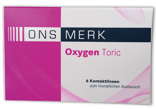 ONS MERK Oxygen Toric - Innofilcon A 6er Packung