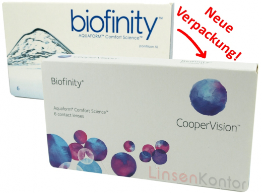 Biofinity - Comfilcon DK 128 6er Packung