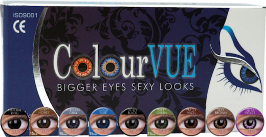 Farbige Kontaktlinsen - Big Eyes