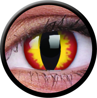 Farbige Kontaktlinsen Dragon Eyes