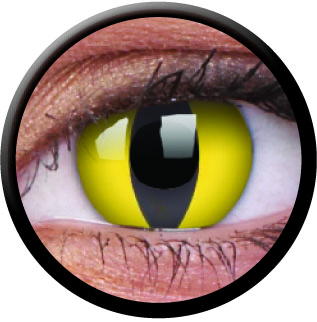 Farbige Kontaktlinsen mit Stärke Cat Eye