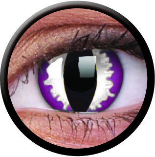 Farbige Kontaktlinsen Purple Dragon Eyes