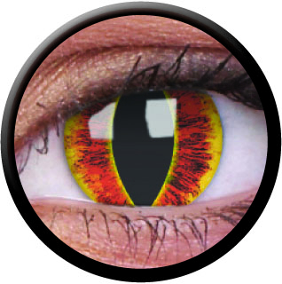Farbige Kontaktlinsen Saurons Eye