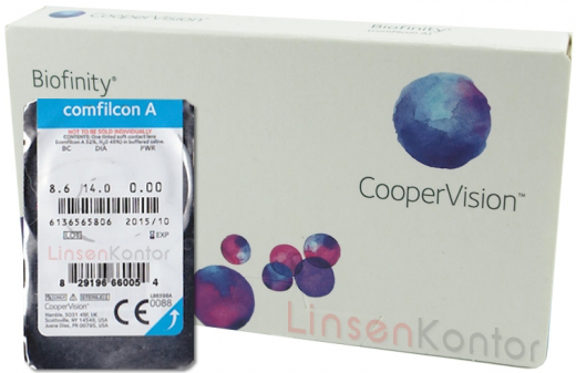Biofinity Testlinse - Comfilcon A