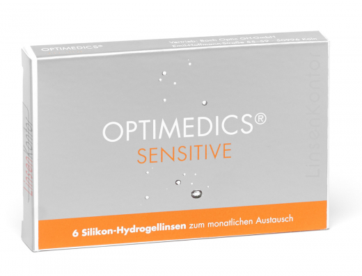 OPTIMEDICS Sensitive SiH - Innofilcon A 6er Packung