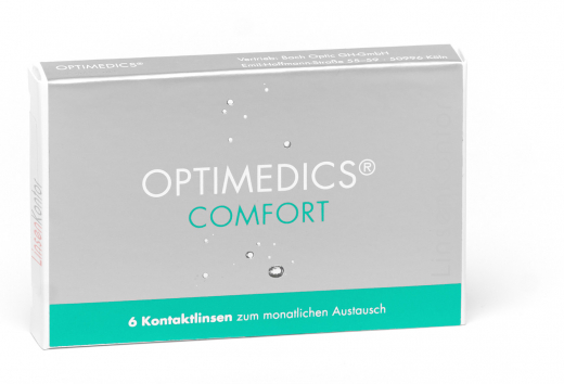 OPTIMEDICS Comfort - Hioxifilcon A 6er Packung