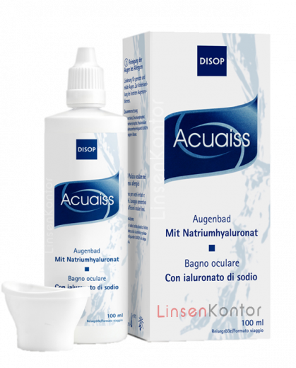 Acuaiss Augenbad 100ml Reise-Set