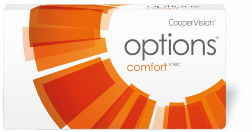 Options Comfort+ Toric - omafilcon B 3er Packung