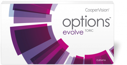 Options Evolve+ Toric - fanfilcon A 6er Packung