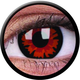 Farbige Kontaktlinsen mit Stärke Volturi - früher Demon