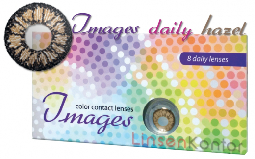 Farbige Kontaktlinsen mit Stärke Images daily hazel