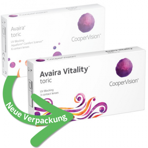 Avaira Vitality toric - fanfilcon A Toric 6er Packung