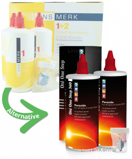 ONS MERK 1 + 2 Peroxid 3-Monatspack