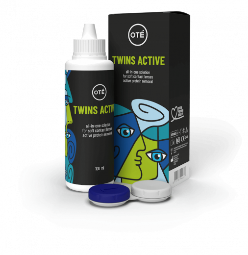 Oté Twins Active 100 ml Kombilösung mit Behälter NEU