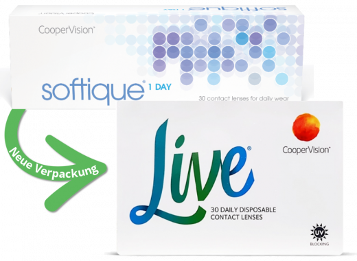 Live daily disposable somofilcon A - 30er Packung