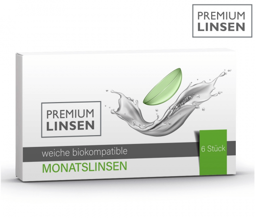 Premium Linsen torisch biokompatibel - Hioxifilcon A 6er Packung