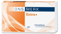 ONS MERK Extra+ omafilcon 6er Packung