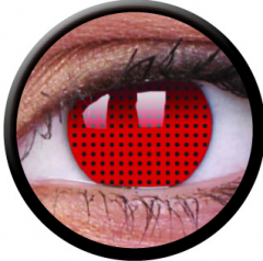 Farbige Kontaktlinsen Red Screen