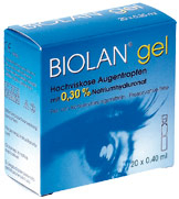 Biolan Gel Augentropfen 20x0,45ml