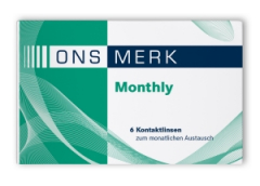 ONS MERK Monthly - Methafilcon A 6er Packung