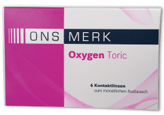 ONS MERK Oxygen Toric - Innofilcon A Testlinse