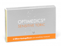 OPTIMEDICS Sensitive Toric SiH - Innofilcon A 6er Packung