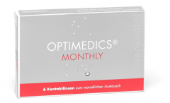 OPTIMEDICS Monthly - Methafilcon A Testlinse