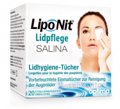 Lipo Nit Lidpflege SALINA - 20 Tücher