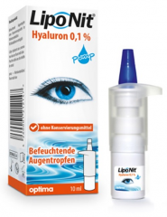 Lipo Nit Augentropfen Hyaluron 0,1 % pump