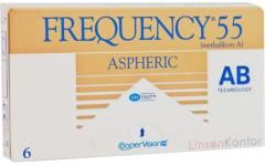 Frequency 55 - Aspheric methafilcon A 6er Packung