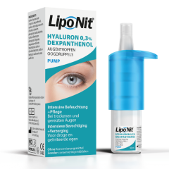 Lipo Nit Augentropfen GEL Hyaluron 0,3 % + Dexpanthenol pump