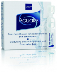 Acuaiss Befeuchtungstropfen mit Hyaluronsäure Ampullen 20x 0,35 ml